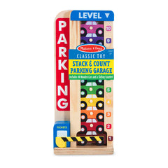 Wooden Stack & Count Parking Garage