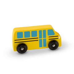 Wooden Vehicles and Traffic Signs